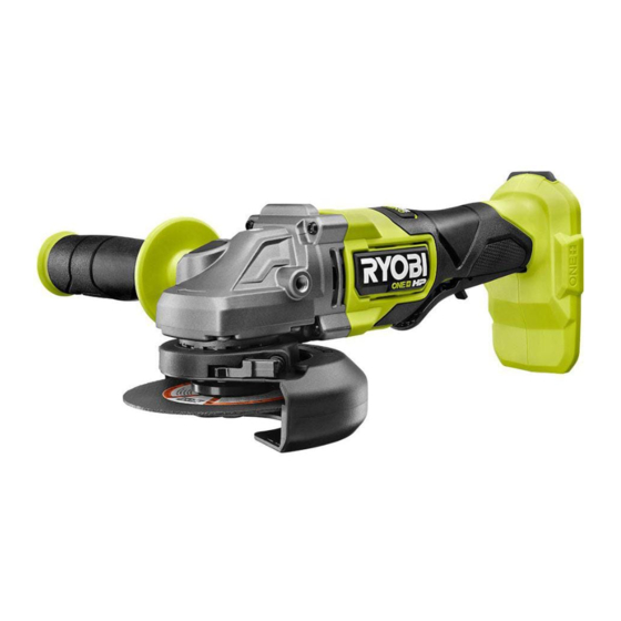 Ryobi PBLAG01 Manuels