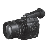 Canon EOS C500 PL Manuel D'instructions