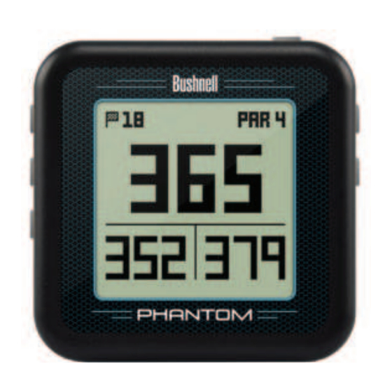 Bushnell PHANTOM 368820 Mode D'emploi