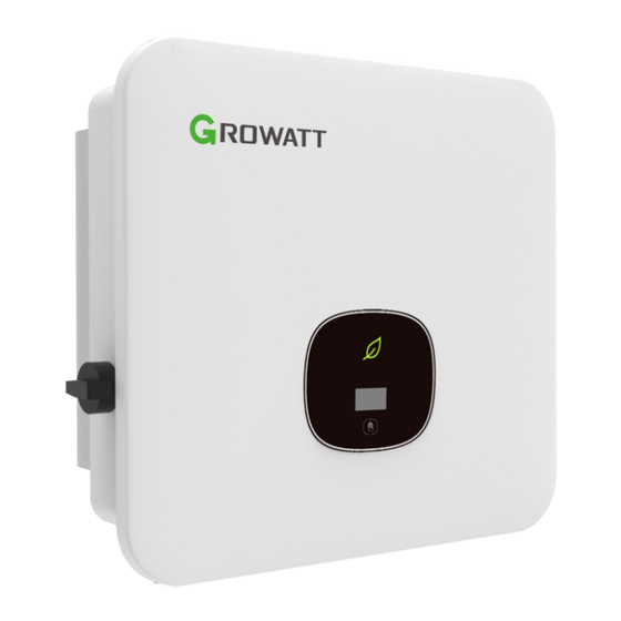 Growatt MOD TL3-XH Manuel D'installation Et D'utilisation