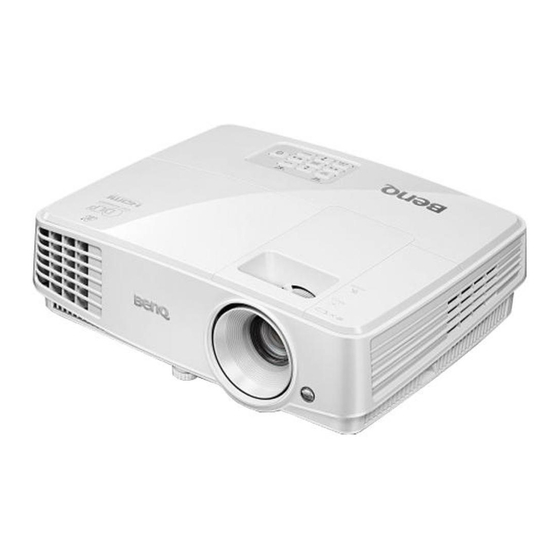 BenQ MW571 Manuel D'utilisation