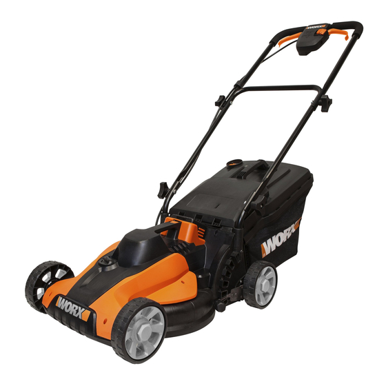 Worx WG776E Mode D'emploi
