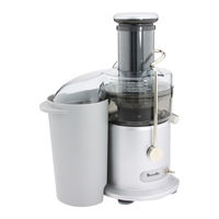 Breville Juice Fountain Classic Mode D'emploi