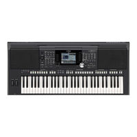 Yamaha PSR-S750 Mode D'emploi