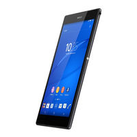 Sony Xperia Z3 Compact SGP641 Guide De L'utilisateur