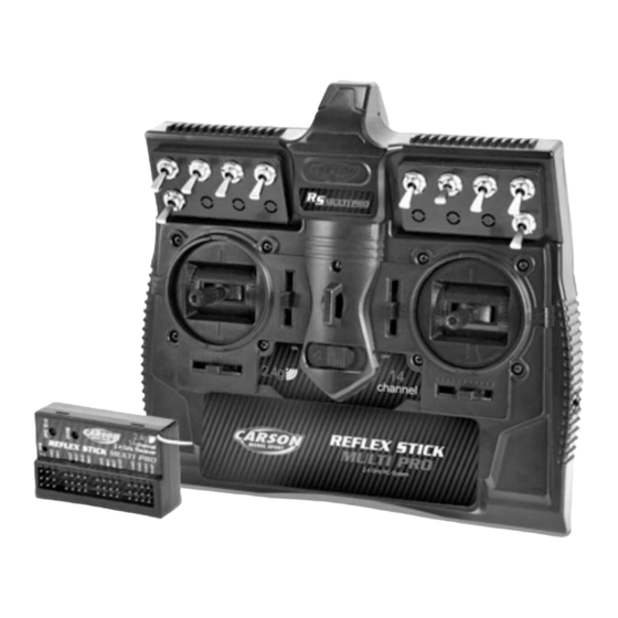 CARSON FS Reflex Stick Pro 3.1 2.4G 2 Channel C500084 - RD Models