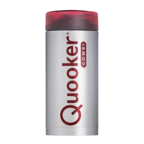 Quooker COMBI+ Manuel D'installation