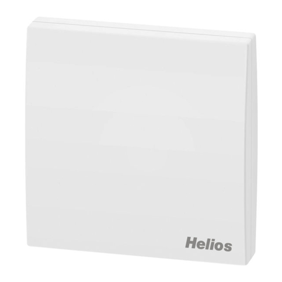 Helios AIR1/KWL-CO2 0-10V Notice De Montage Et D'utilisation