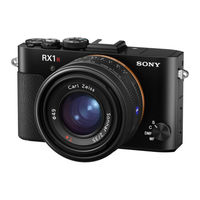 Sony DSC-RX1RM2 Mode D'emploi