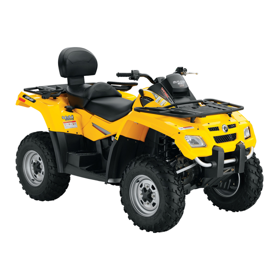 BRP OUTLANDER MAX 500 EFI 2007 Manuels