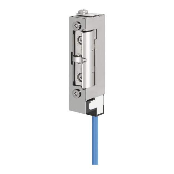 Assa Abloy effeff EX118R Guide D'installation