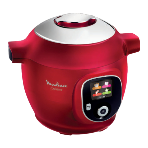 Moulinex Cookeo plus YY4393FB Manuel D'utilisation