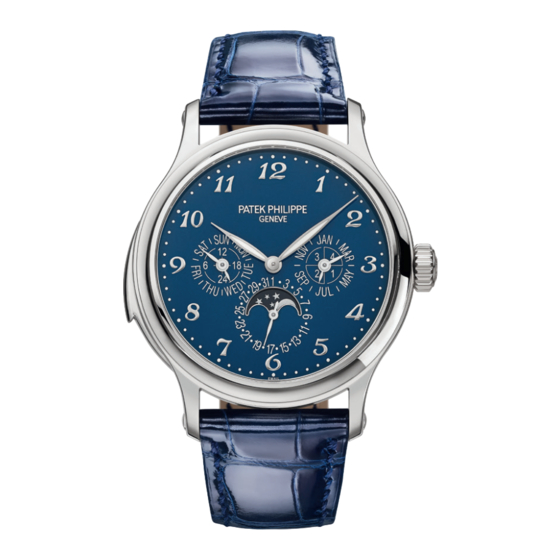 Patek Philippe Geneve Mode D'emploi