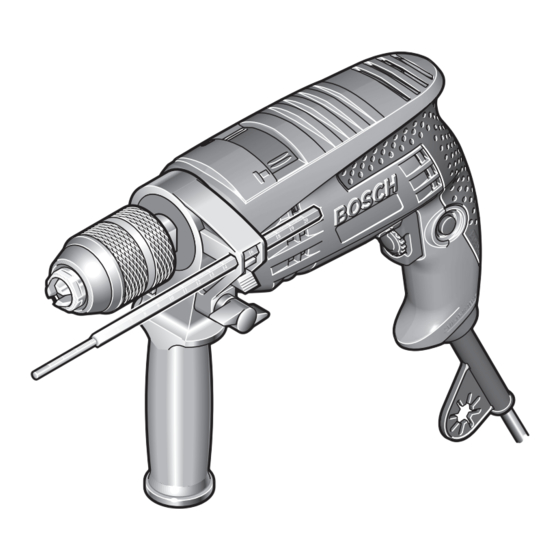 Bosch GSB 10 Professional Notice Originale