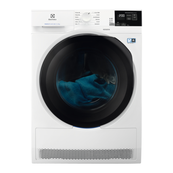 Electrolux EW8H4959SP Notice D'utilisation