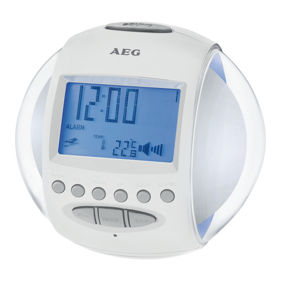 AEG MRC 4117 Mode D'emploi