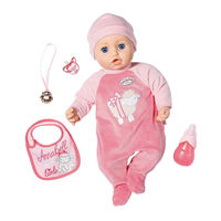 Zapf Creation baby Annabell 702628 Mode D'emploi