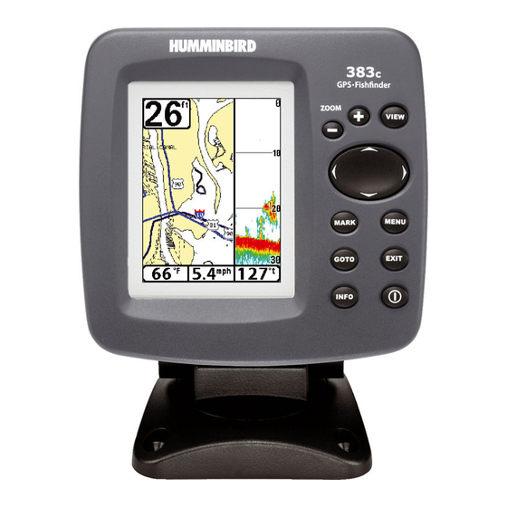 Humminbird 383c Guide D'utilisation