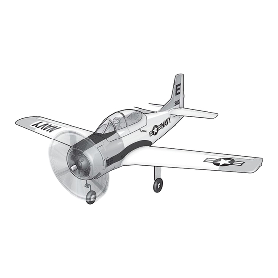 Horizon Hobby PARKZONE T-28 Trojan PKZ8250 Manuel D'utilisation