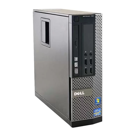 Dell OptiPlex 390 Manuel Du Propriétaire