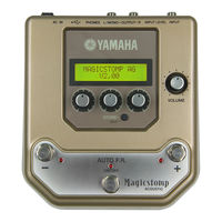 Yamaha MAGICSTOMP Mode D'emploi