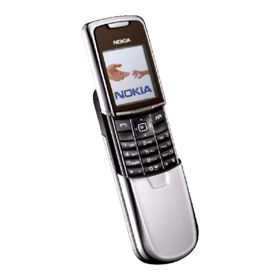 Nokia 8800 Manuel D'utilisation