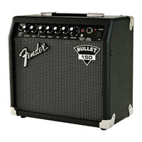 Fender BULLET 150 Mode D'emploi