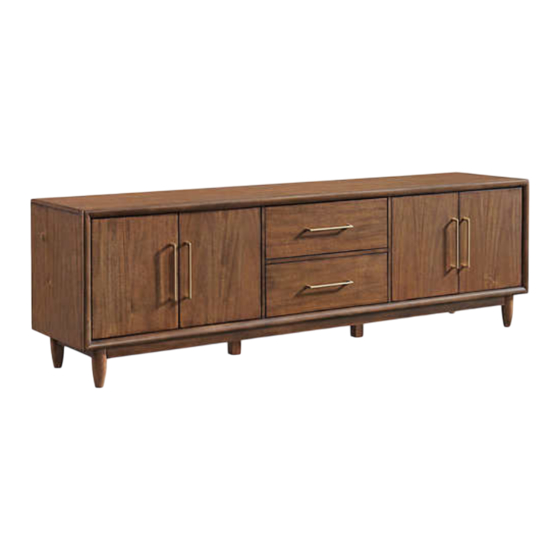 Whalen Bayside Furnishings CSC79LWC-1 1656693 Instructions De Montage