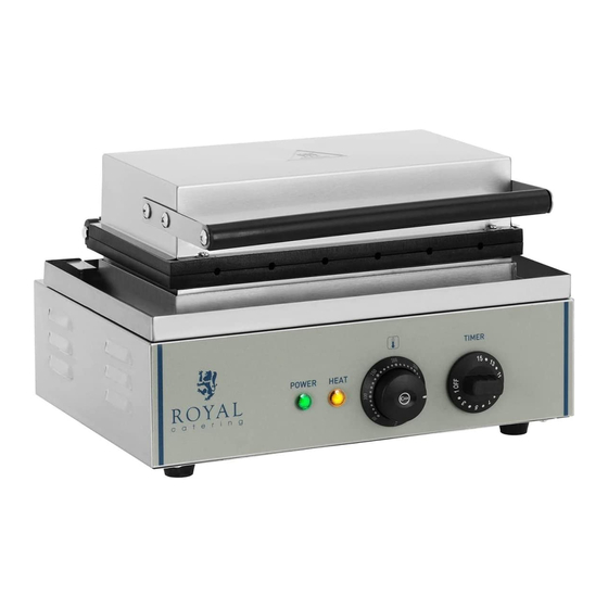 Royal Catering RCWM-1500-S Manuels