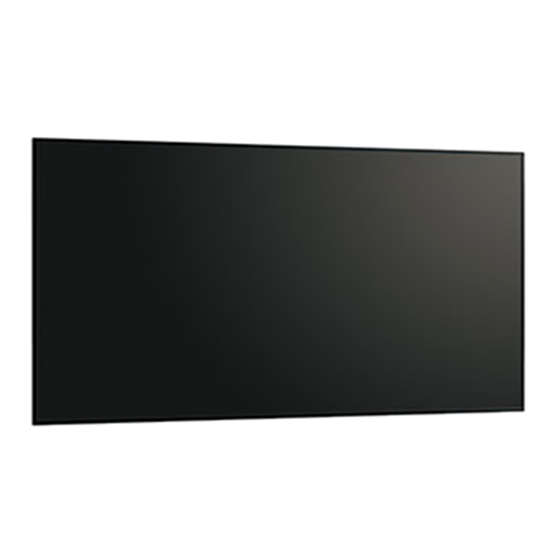 Sharp PN-H801 Mode D'emploi
