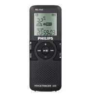 Philips Digital Voice Tracer LFH 620 Manuel De L'utilisateur