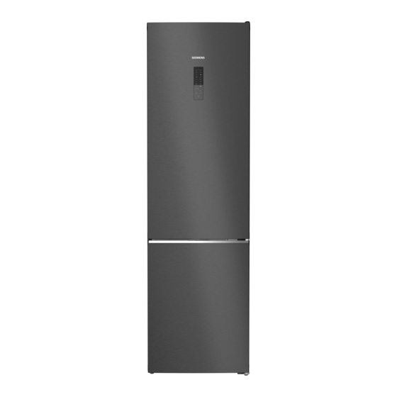 Siemens KG39NAXCF Manuel D'utilisation