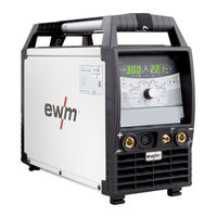 EWM Tetrix 300 Comfort puls 8P TM Manuel D'utilisation