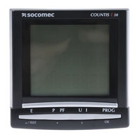 Socomec COUNTIS E50 Mode D'emploi