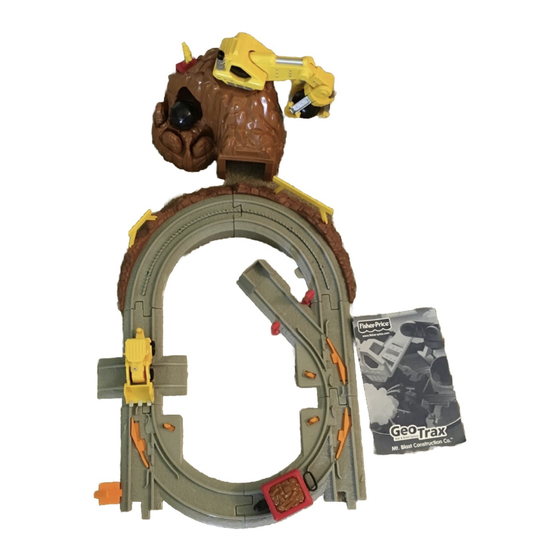 Fisher-Price GeoTrax B3007 Mode D'emploi