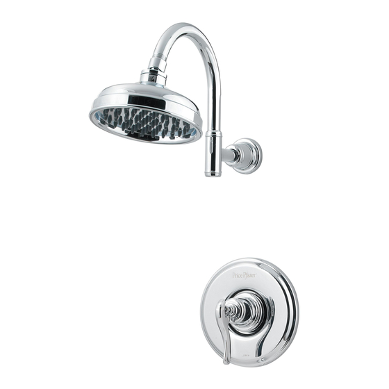 Pfister Ashfield LG89-XYP Guide D'installation Rapide