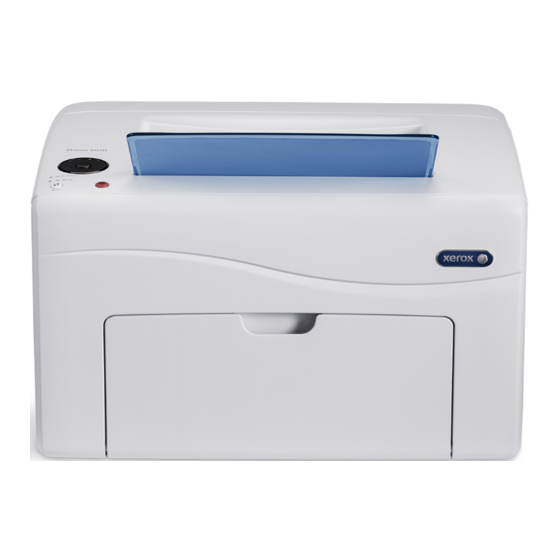 Xerox Phaser 6020 Guide D'utilisation Rapide