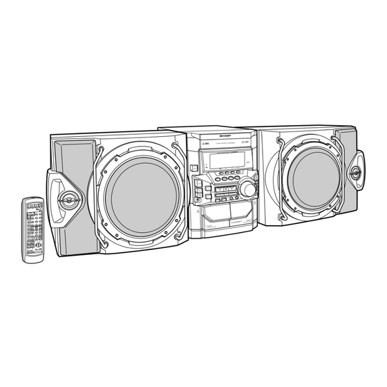 Sharp CD-M4000V Mode D'emploi