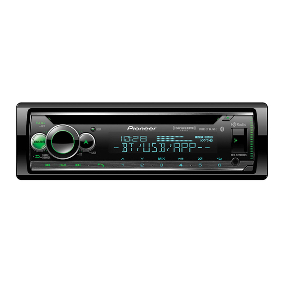 Pioneer DEH-S7200BHS Mode D'emploi