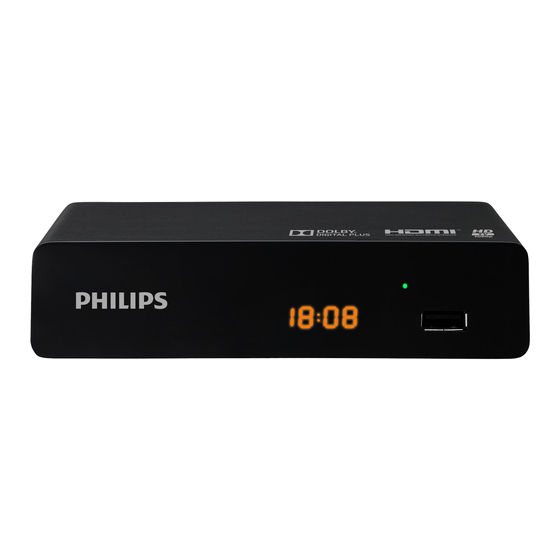 Philips DTR3000 Manuel De L'utilisateur