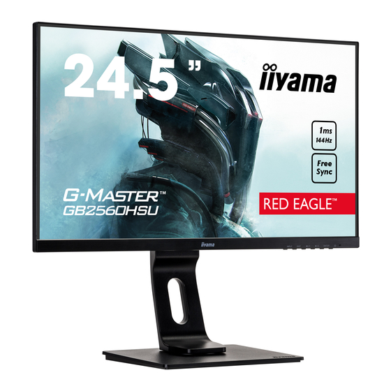 Iiyama G-Master GB2560HSU Mode D'emploi