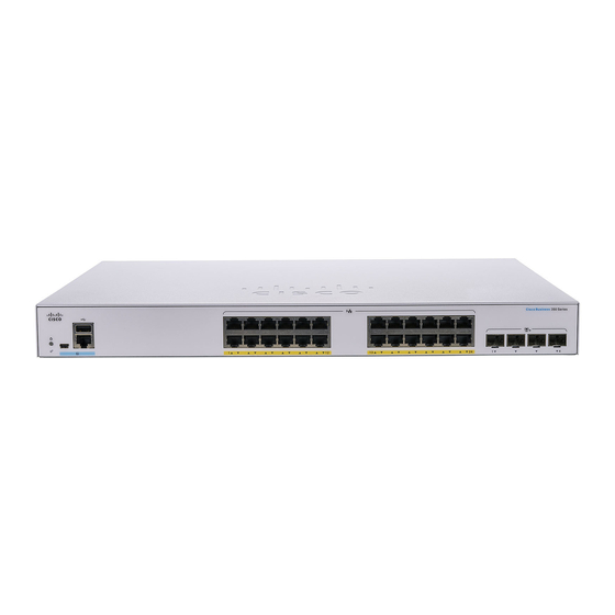 Cisco Business 350 Série Guide De Démarrage Rapide