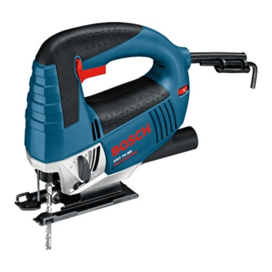 Bosch GST 75 BE Professional Notice Originale