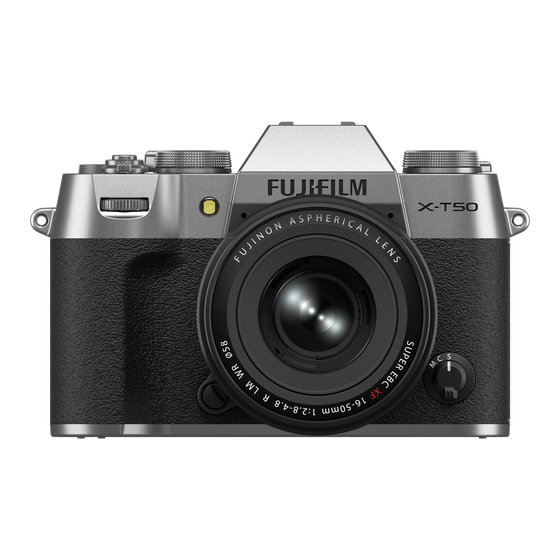 FujiFilm X-T50 Manuel Du Propriétaire