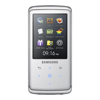 Samsung YP-Q2 Manuel D'utilisation