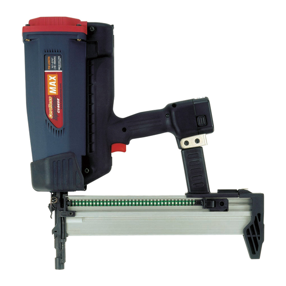 Max GS865E Manuel D'utilisation Et D'entretien