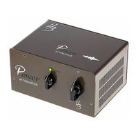 thomann Harley Benton PA-100 Notice D'utilisation
