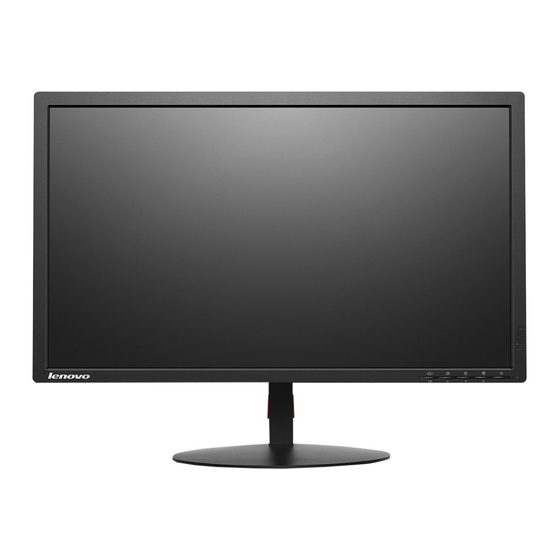 Lenovo ThinkVision T2454p Mode D'emploi