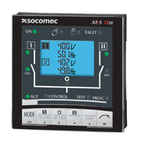 socomec ATyS D20 Manuel D'utilisation