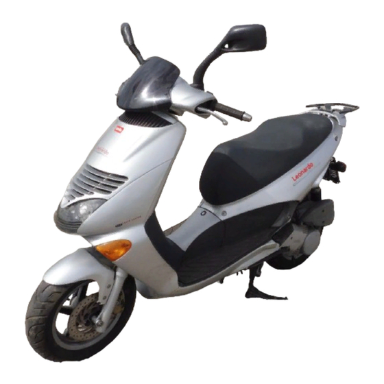 APRILIA Leonardo 125 Mode D'emploi